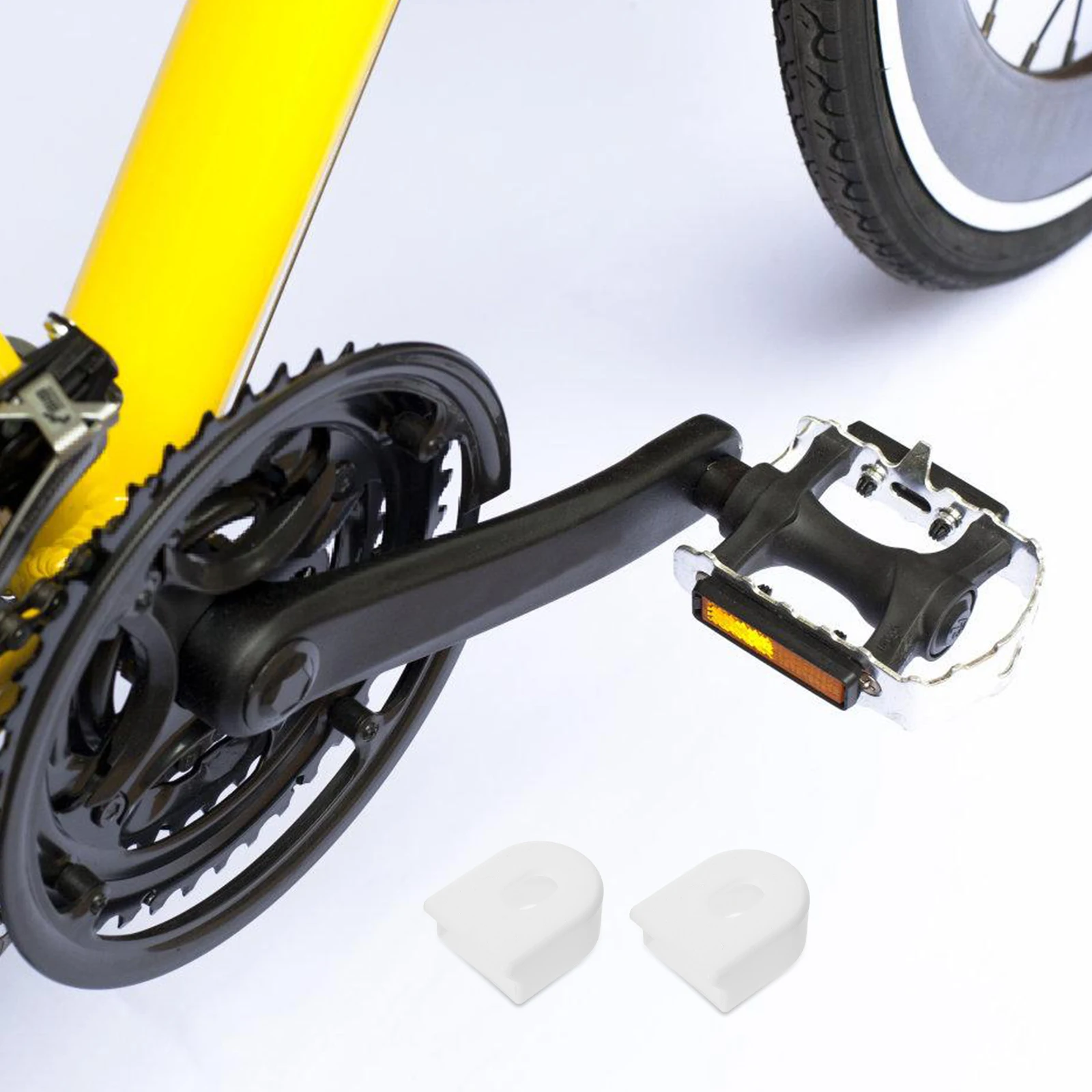 

3 Pairs Crank Protector Practical Arm Protectors Crankset Bike Protective Cover Covers