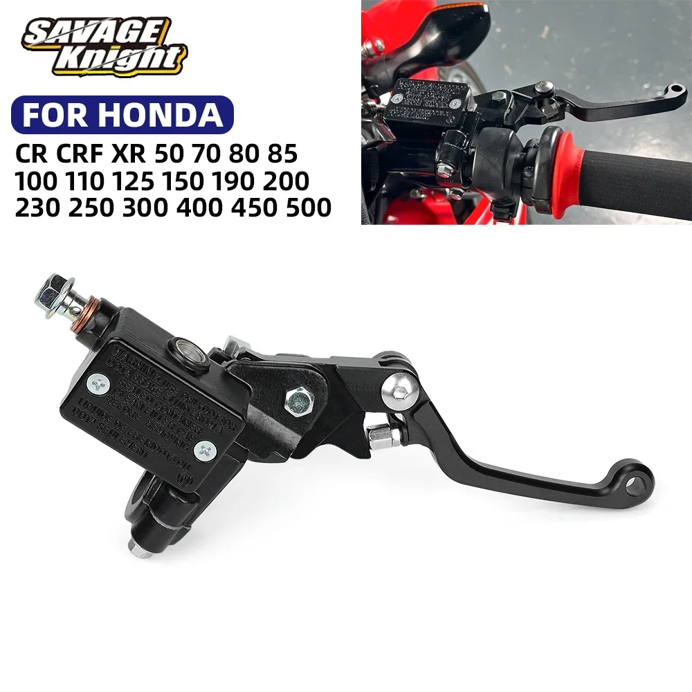 CRF Front Brake Master Cylinder For HONDA CR CRF XR 50 70 80 85 100 110 125 150 190 200 230 250 300 400 450 500 Brake Lever