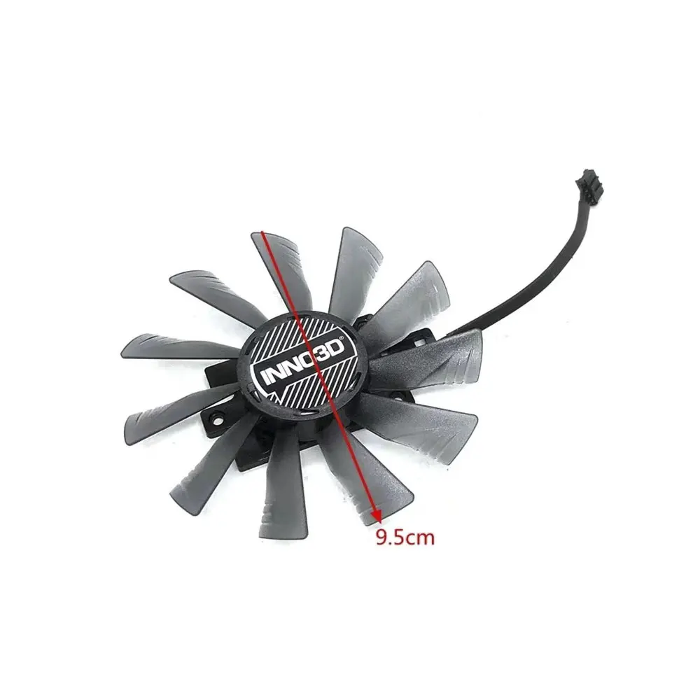 

95Mm 4pin CF-121015S Geforce Gtx 1660 Super Rtx2060 Gpu Ventilator Voor Inno3d Geforce Gtx1660 Ti Rtx 2060 Video Fan