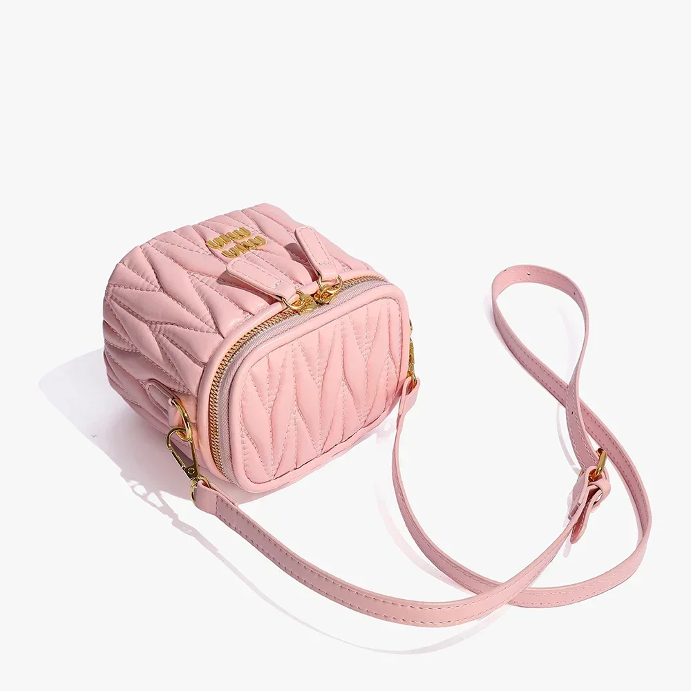 

Classic Opulent Line Women Shoulder Bag Luxury Vintage Leather Crossbody Bag High End Tote