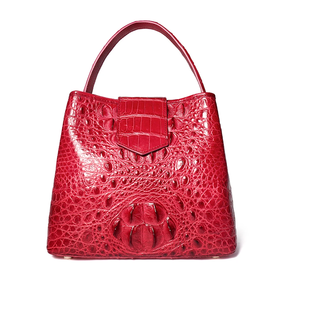 

yuanyu new arrival crocodile leather women handbag female Import Thailand crocodile bag Large capacity Women crocodile bag