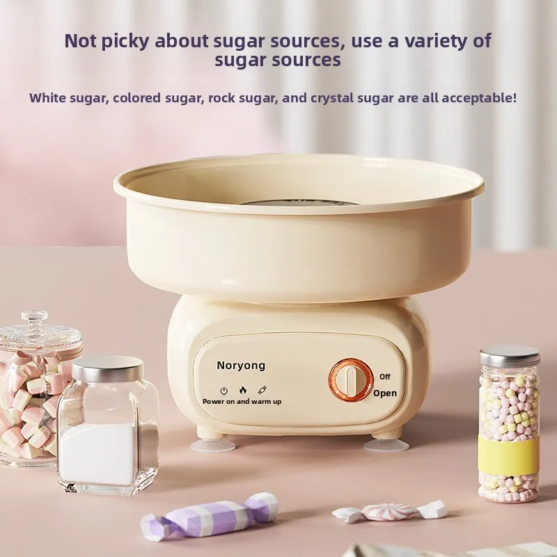 Cotton Candy Machine Snack Food Processing Equipment New Home DIY Electric Sugar Floss Cotton Candy Maker Birthday Party Gift