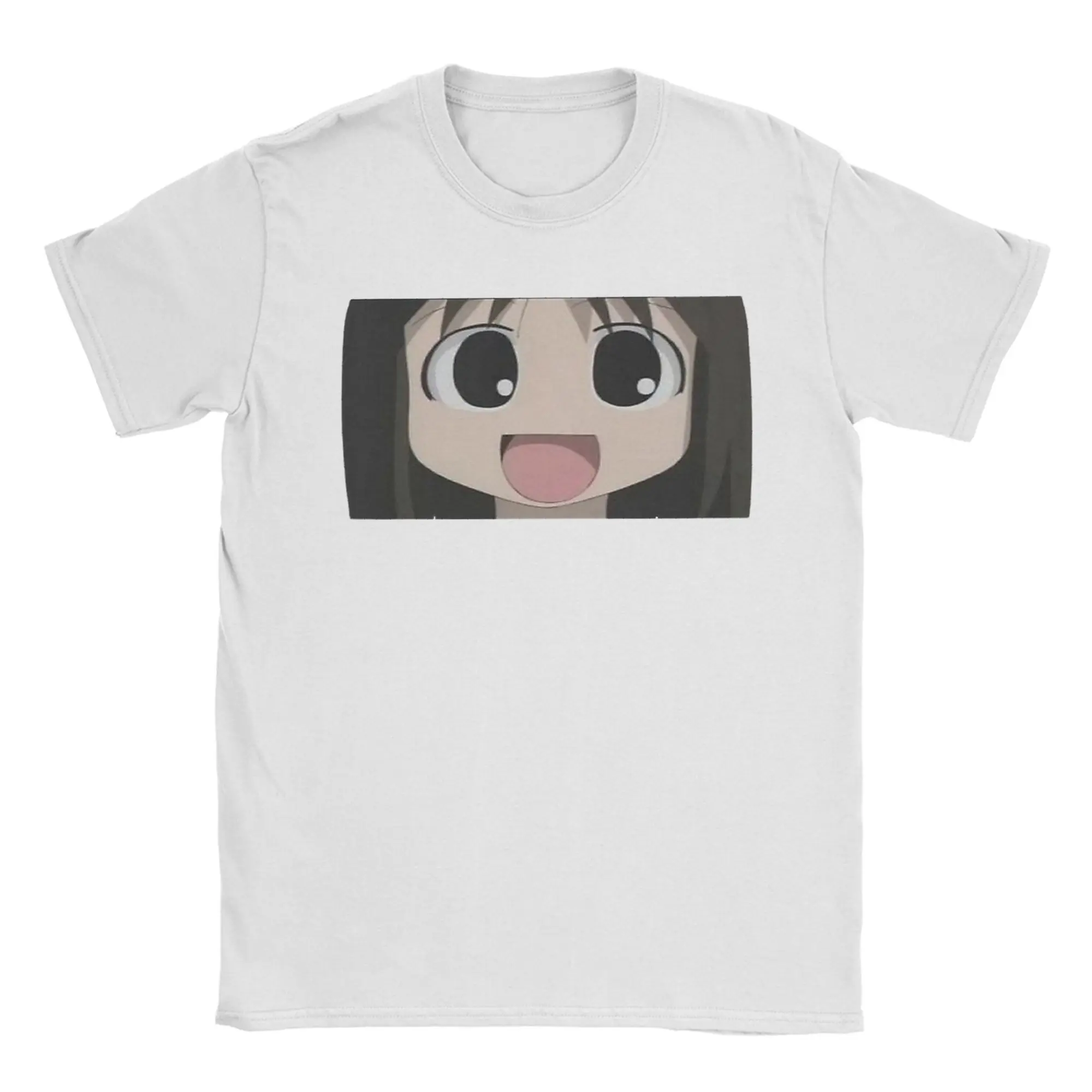 

Мужские футболки Azumanga Daioh Osaka, хлопковые топы, летние повседневные футболки Y2K с короткими рукавами, свободная футболка с круглым вырезом, большие размеры