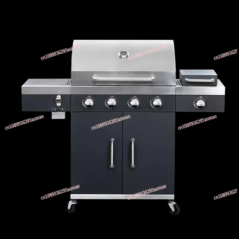 

High-end stainless steel courtyard grill Outdoor gas grill Multifunctional grill American BBQ