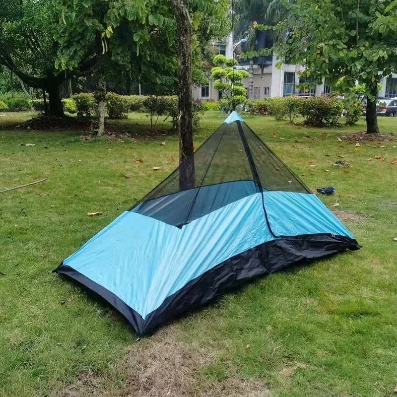 Ultralight Hanging Tent Inner Tent 1-2 Person Outdoor Camping Tent Anti Mosquito Net Breathable Summer Mesh Tent 220*120*100cm