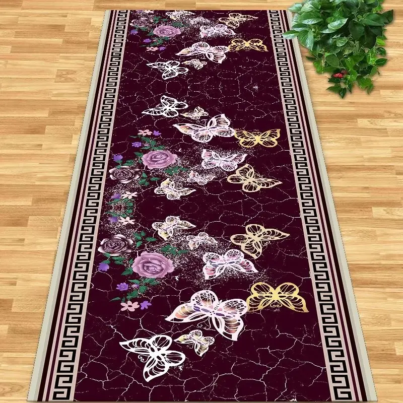 

Modern House Decoration Hallway Carpets Luxury Long Corridor Carpet Party Aisle Runner Floor Mat Anti-slip Rooms Bedside Rug