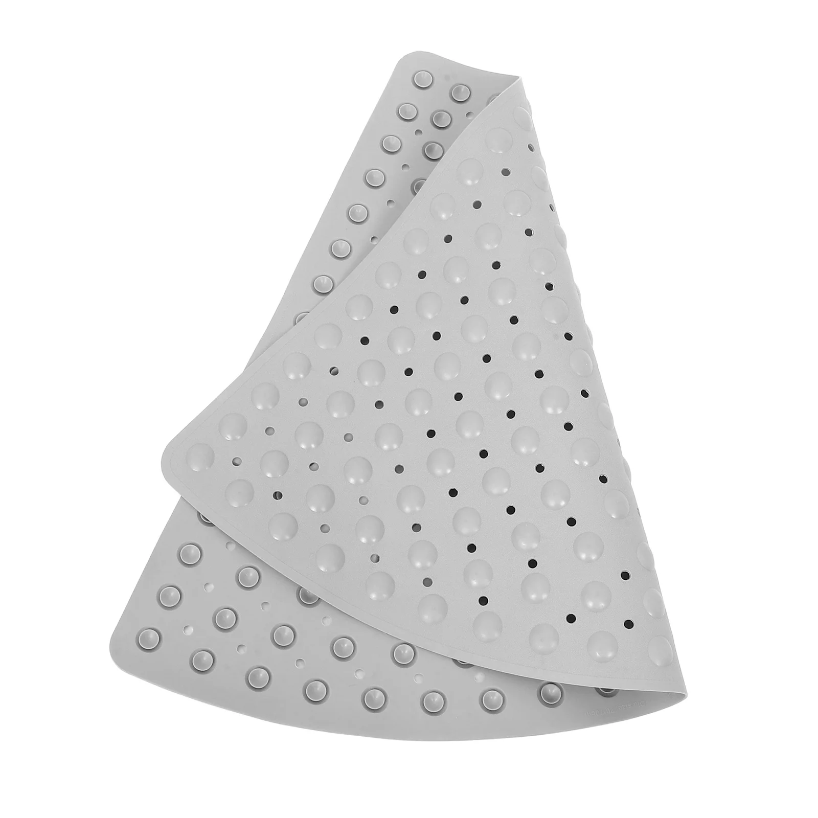

Triangle Non Slip Shower Silicone Bath Mat For Tub Bathroom Floor Corner Anti Slip Mat Comfortable Safety For Elderly