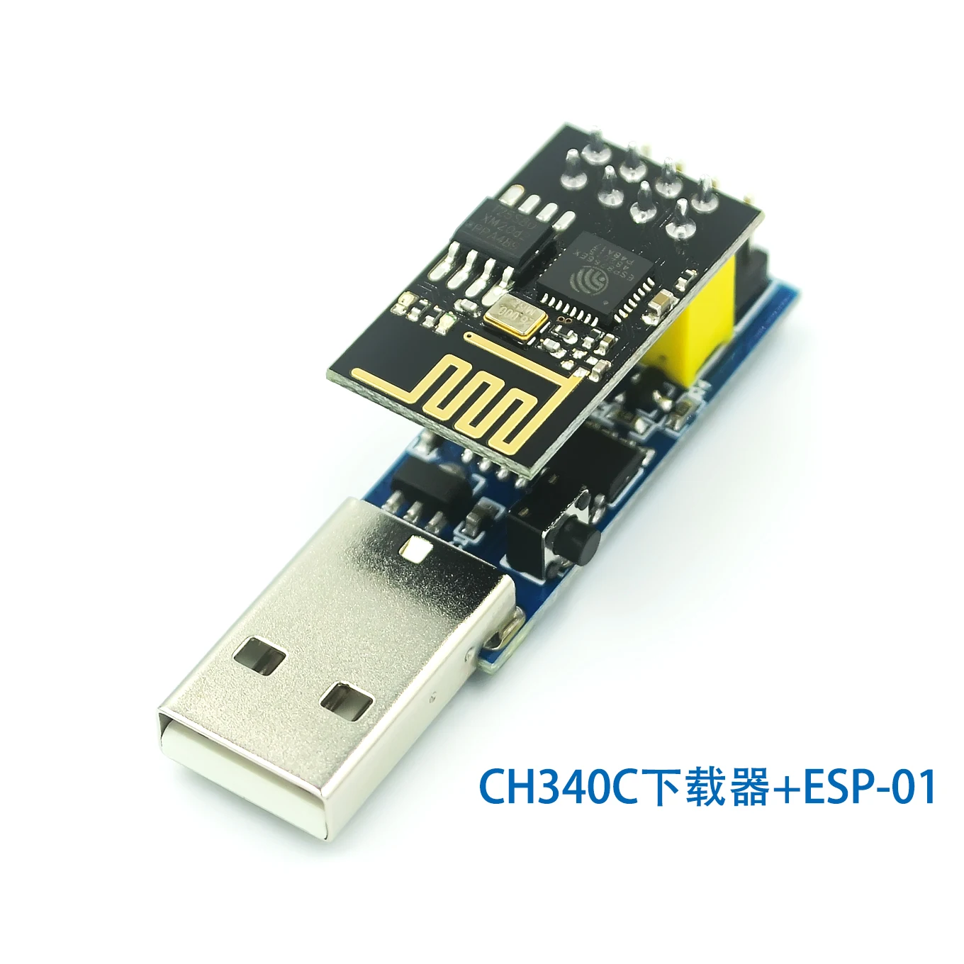 لوحة تطوير وحدة تنزيل واي فاي ، مبرمج ، CH340C ، USB ، ESP8266 ، محول ، ESP01S ، Prog ، Arduino