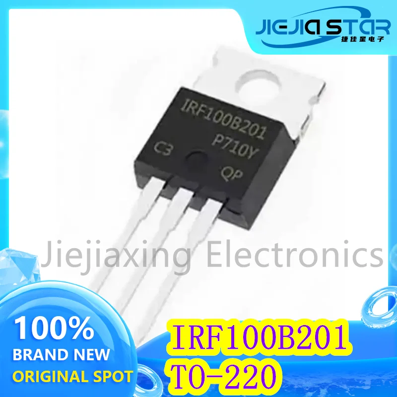 

(5/10pieces) IRF100B201 IR100B201 direct plug TO-220 100V/ 192A N channel MOS field effect tube original electronics in stock