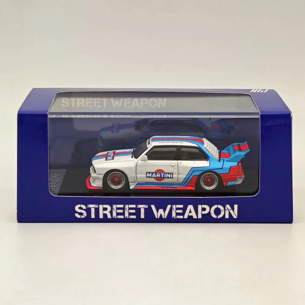 Street Weapon SW 1:64 M3 E30 LTO Simulation alloy car model Collection gift