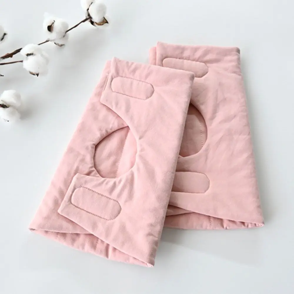 Comfortable Soft Warm Knee Pad Warm Thickened Winter Knee Brace Cotton Adjustable Leg Warmers Sports Protection