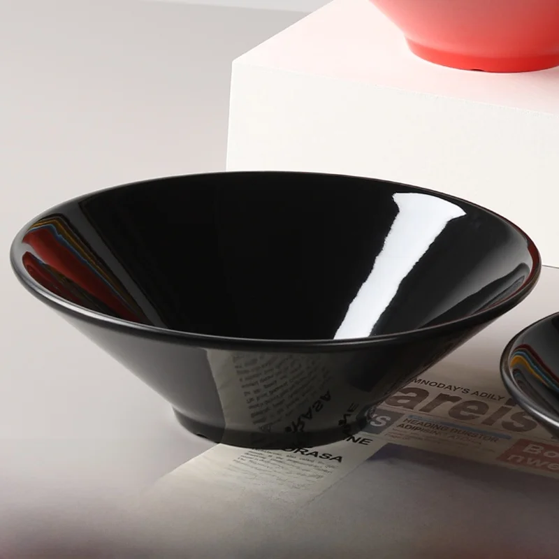 

Bla Пряная миска для горячего горшка Коммерческая пластиковая устойчивая к атмосферным воздействиям миска для супа для лапши для завтрака миска для пельменей A8 Melne посуда