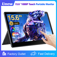 15.6 inch Portable Monitor Touchtable 1920x1080 Second Screen Display HDMI Type C Gaming Monitor for Xbox Switch PS Laptop PC