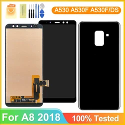 for Samsung Galaxy A8 2018 A530 LCD Display Touch Screen Digitizer Assembly For Samsung A8 2018 A530 A530F A530F/DS LCD Screen