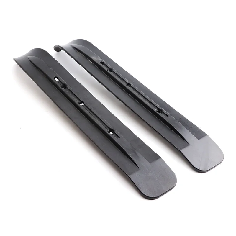 Skiboards العجلات الأمامية التزلج البلاستيكية ل Moto Buggy رباعية الذهاب كارت دراجة ثلاثية العجلات ATV UTV دراجة الثلج زلاجة زلاجة تعديل أجزاء