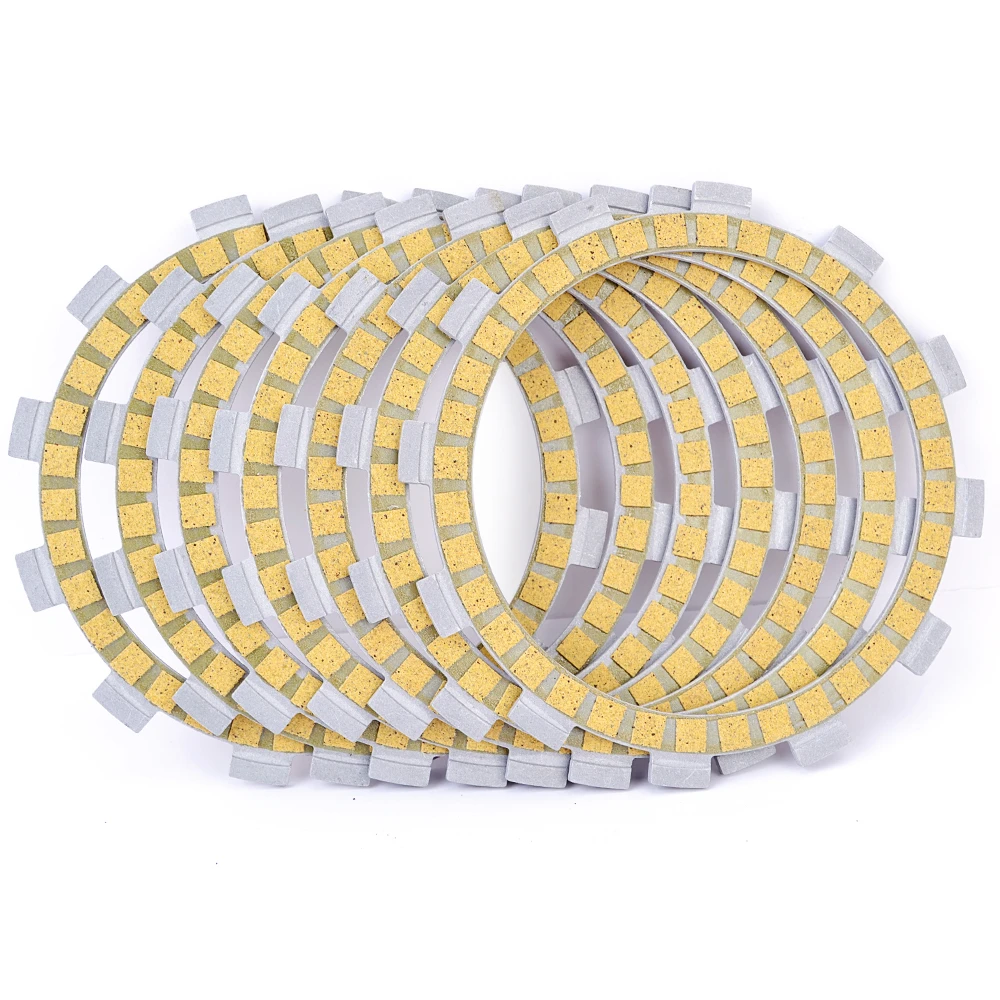 

Фрикционные пластины сцепления для Yamaha YZ125 B/D TDR250 TDR240 TTR250 M/N/P TY250Z TYZ250 R 1993-1996 3XJ-16321-00 1KT-16321-00 7