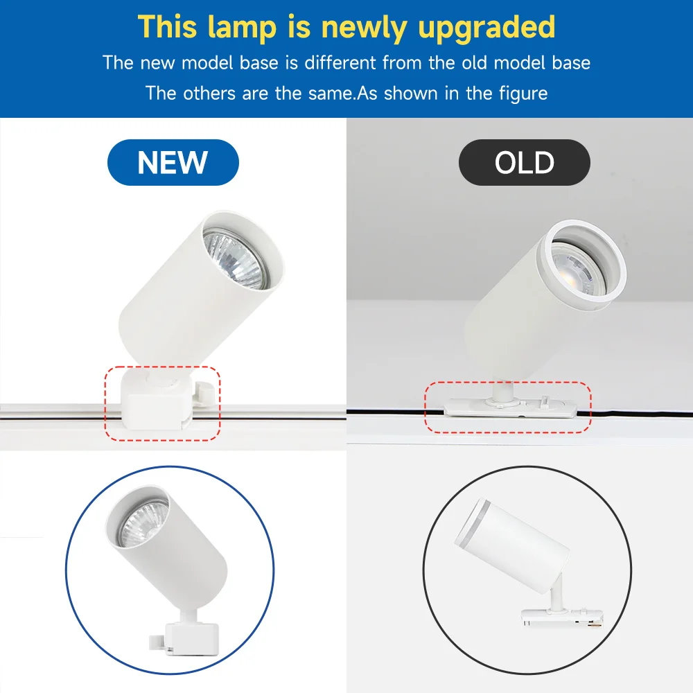 GU10 أضواء المسارات Led أضواء السقف السقف 110 فولت 220 فولت مجموعات كاملة الأضواء داخلي السكك الحديدية الإضاءة لغرفة المعيشة المطبخ مصباح السقف