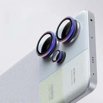 1 takım Lens koruyucu Film için Xiaomi Redmi not 13 Pro artı 5G Metal halka kamera koruyucuları Redmi Note13 13Pro + Lens cam