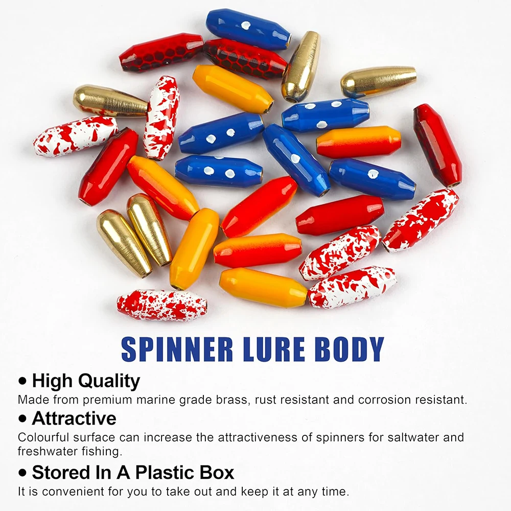10pcs Fishing Brass Spinner Lu - Fishing Lure Spinnerbait ulasan dan harga
