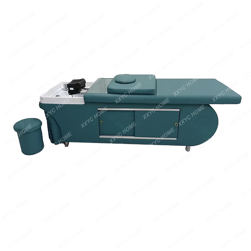 

Beauty Salon Dedicated Integrated Lying Completely-Type Head Therapy Water Circulation Fumigation Head Therapy Bed