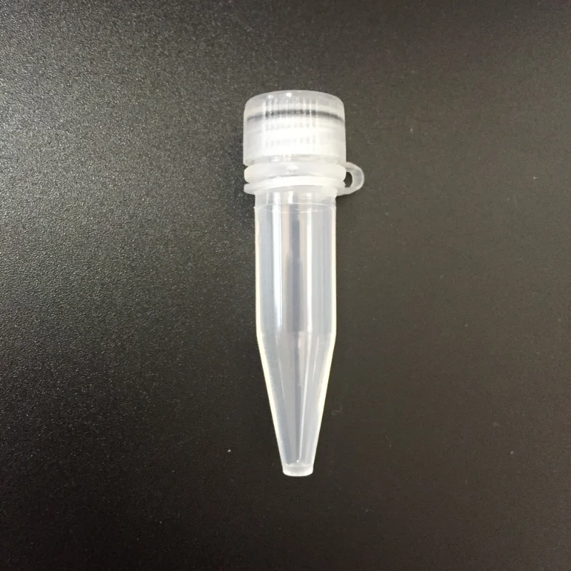 500Pcs/Lot 1.5ml Cryovial Connected Cap 10mm×46.5mm Lab Cold Storage Tube Cryogenic Vials Laboratory With Washer