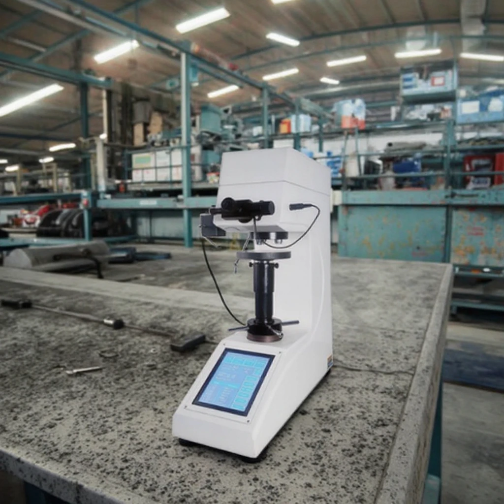 HBS-62.5AT Digital Automatic Turret Low Load Brinell Hardness Tester with Touch Screen Interface