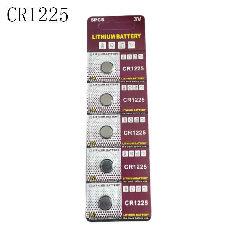 10PCS/LOT CR1225 1225 coin cell 3V Button battery lithium battery for toys