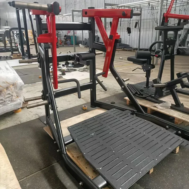 High Quality Commercial Fitness Equipment Steel Bodybuilding V Squat Machine with Safety Features for Leg Strength Training