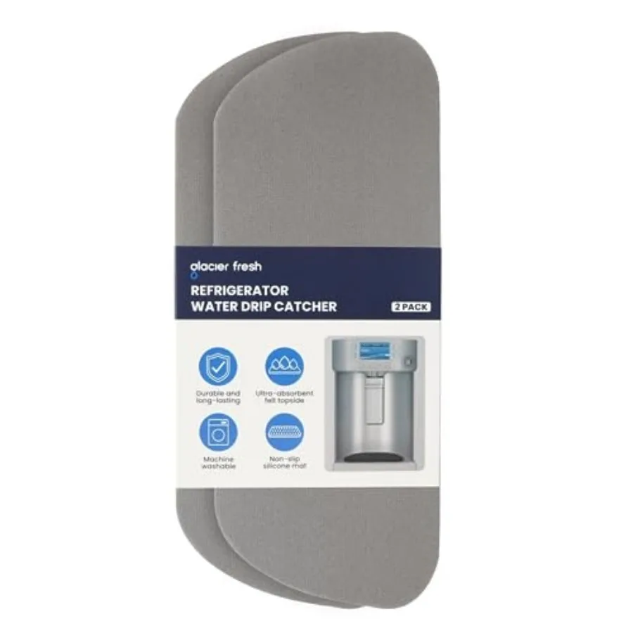 Cuttable Catcher, Water Absorbent Fridge Water Dispenser Drip Tray, Replacement for Whirlpool, GE, Samsung Fridge Accessories,