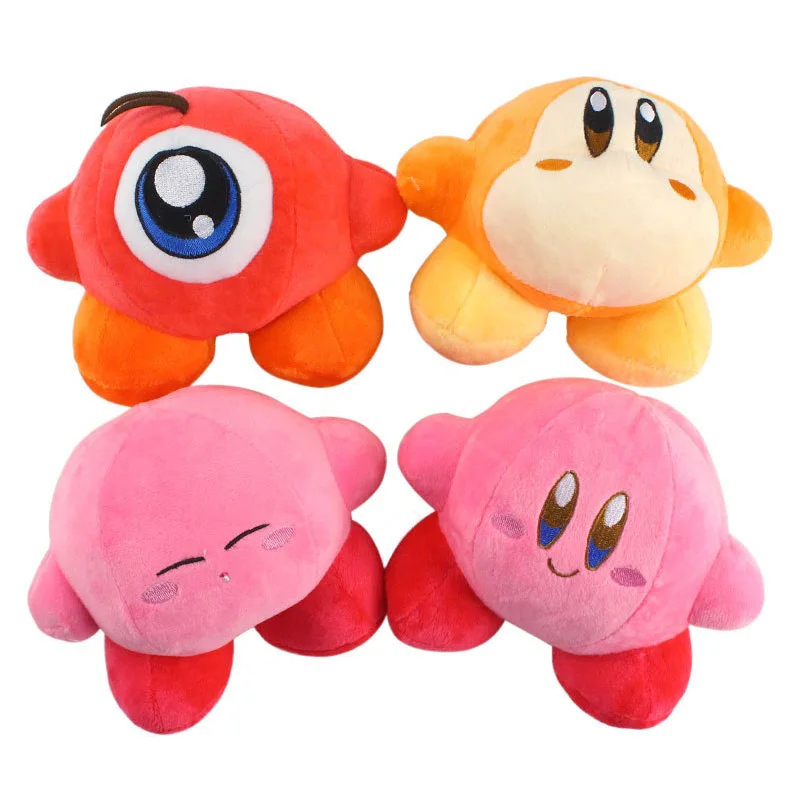 15cm Star Kirby Plush Stuffed Toys Anime Multiple Colors Cartoon Figures Cute Dolls Kids Birthday Gifts Kawaii Xmas Home Decor