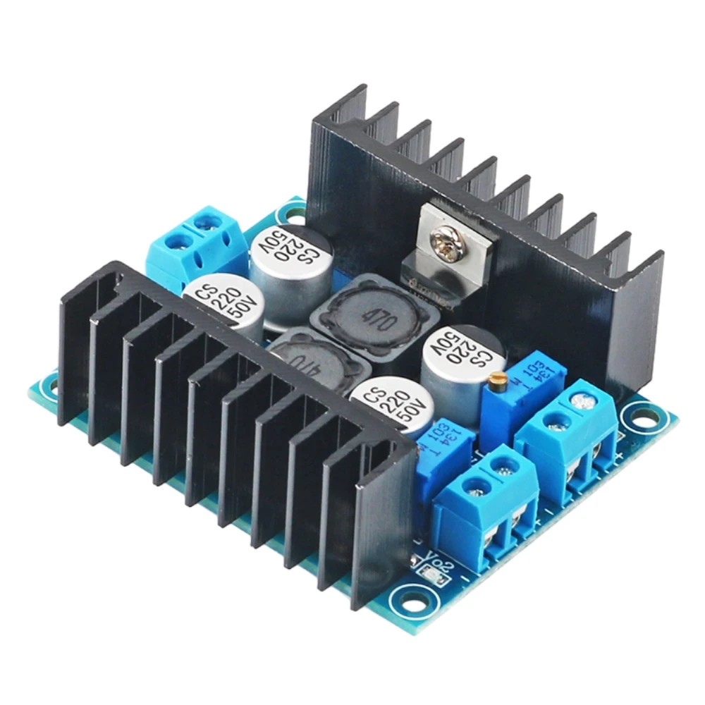 DC5-40V to DC1.25-35V Dual Output Adjustable Step Down Power Supply Module 20W Buck Stabilization Power Supply Board LM2596S