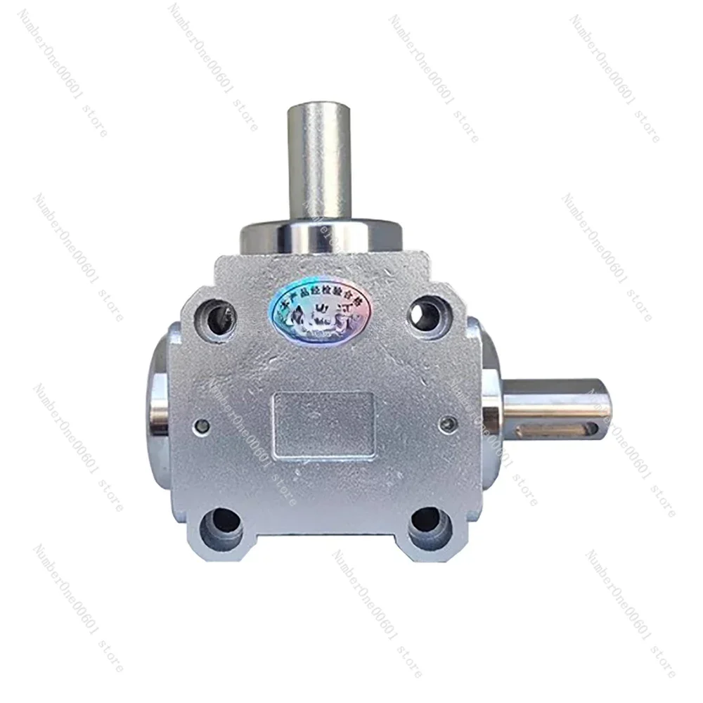 Stainless Steel Right Angle Steering Box Cast Steel Gearbox 40N.M Large Load 2.5 Module 16 Teeth 90 Degree Commutator Gear