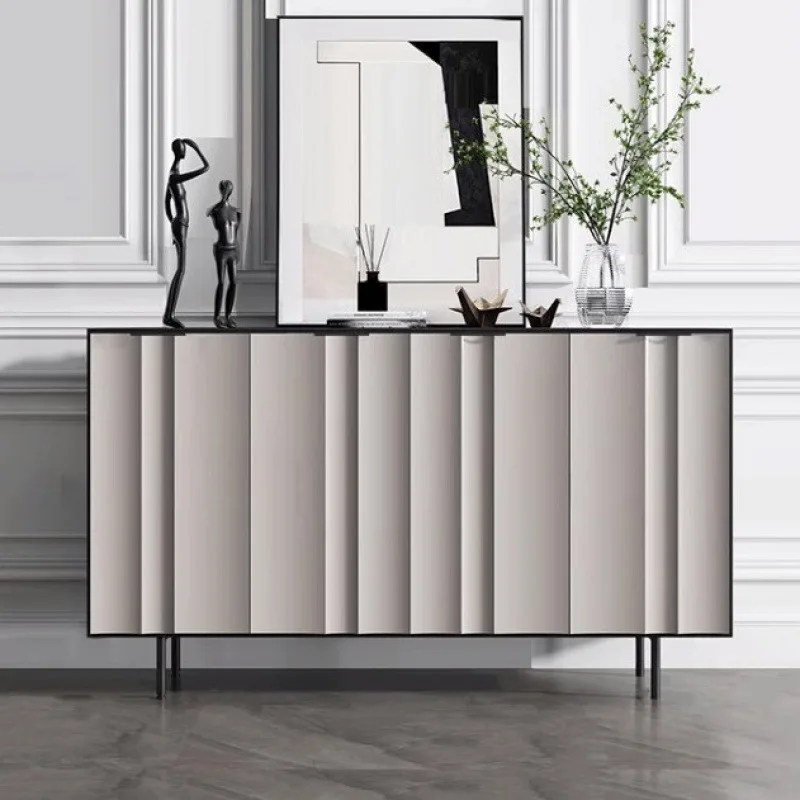 Simple modern side cabinet tea cabinet Nordic design Internet celebrity cupboard restaurant side cabinet creative
