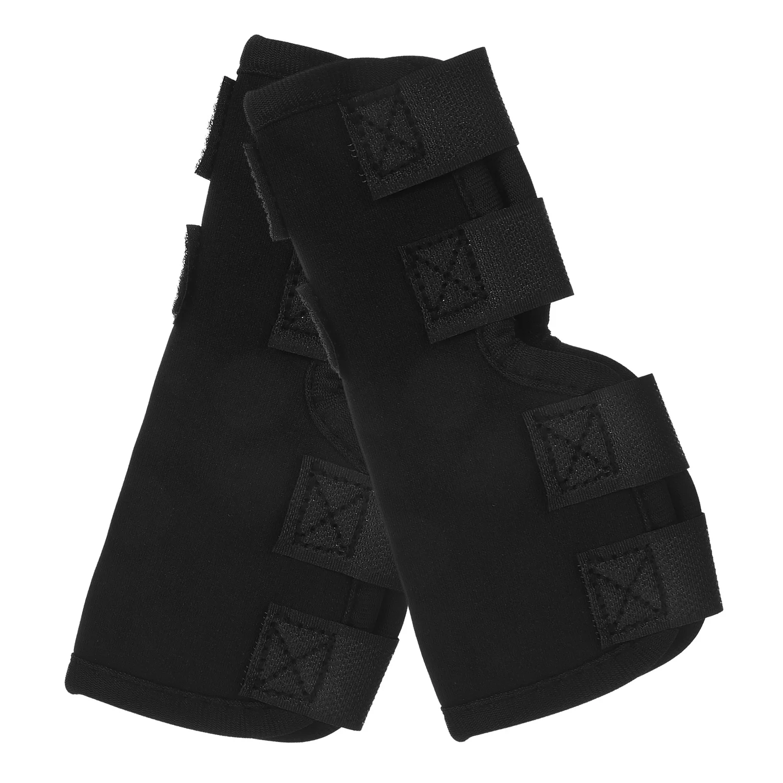 

1Pair Dog Leg Wrap Adjustable Canine Hock Pet Compression Support Recovery for Front Rear Legs Canine Leg Sleeve