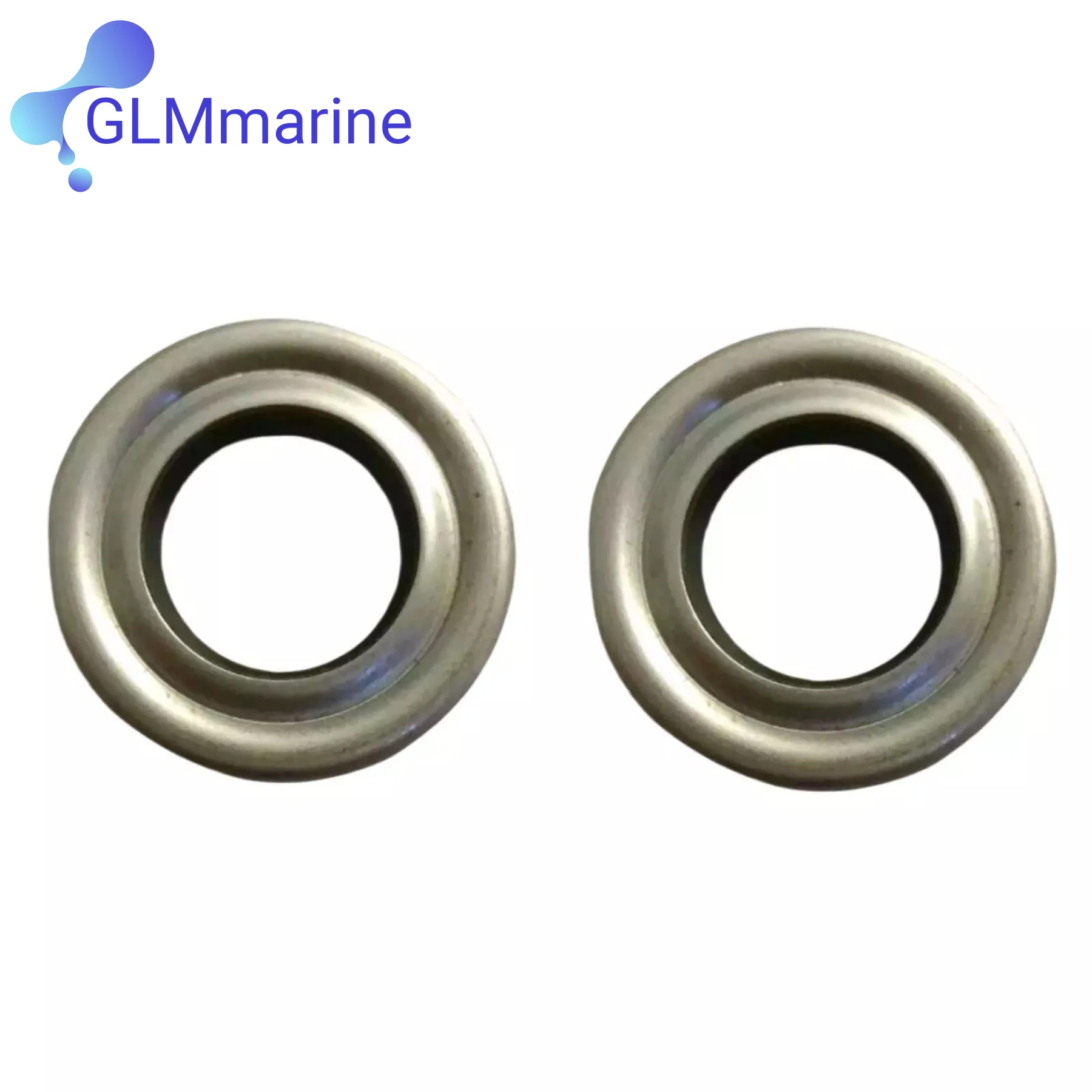 2Pcs Propeller Shaft Seal 0321787 for Johnson Evinrude Outboard 14HP 25HP 28HP 1981-1996 Engine 777566 Replacement 86190 18-2031