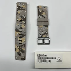 22MM Camouflage Woven Nylon Strap Breathable Sports Band for Huawei Honor GS Pro Compatible with The 2 Brands' All 22mm Band