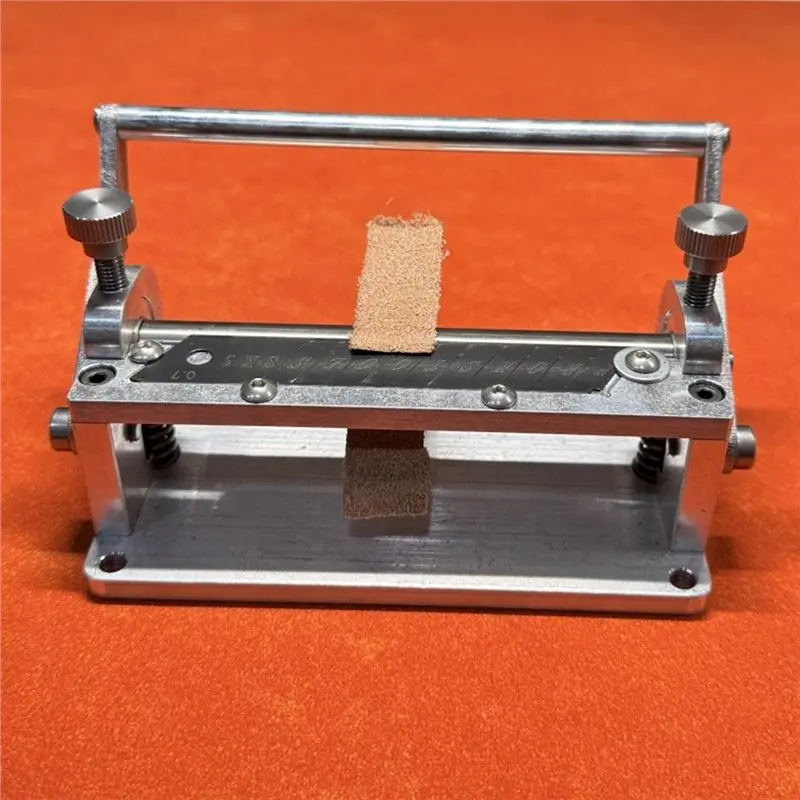 BAAG-Manual Leather Thinning Machine, For Soft/Hard Vegetable Tanned Cowhide Scraper- Even Cutting& Engraving Tool
