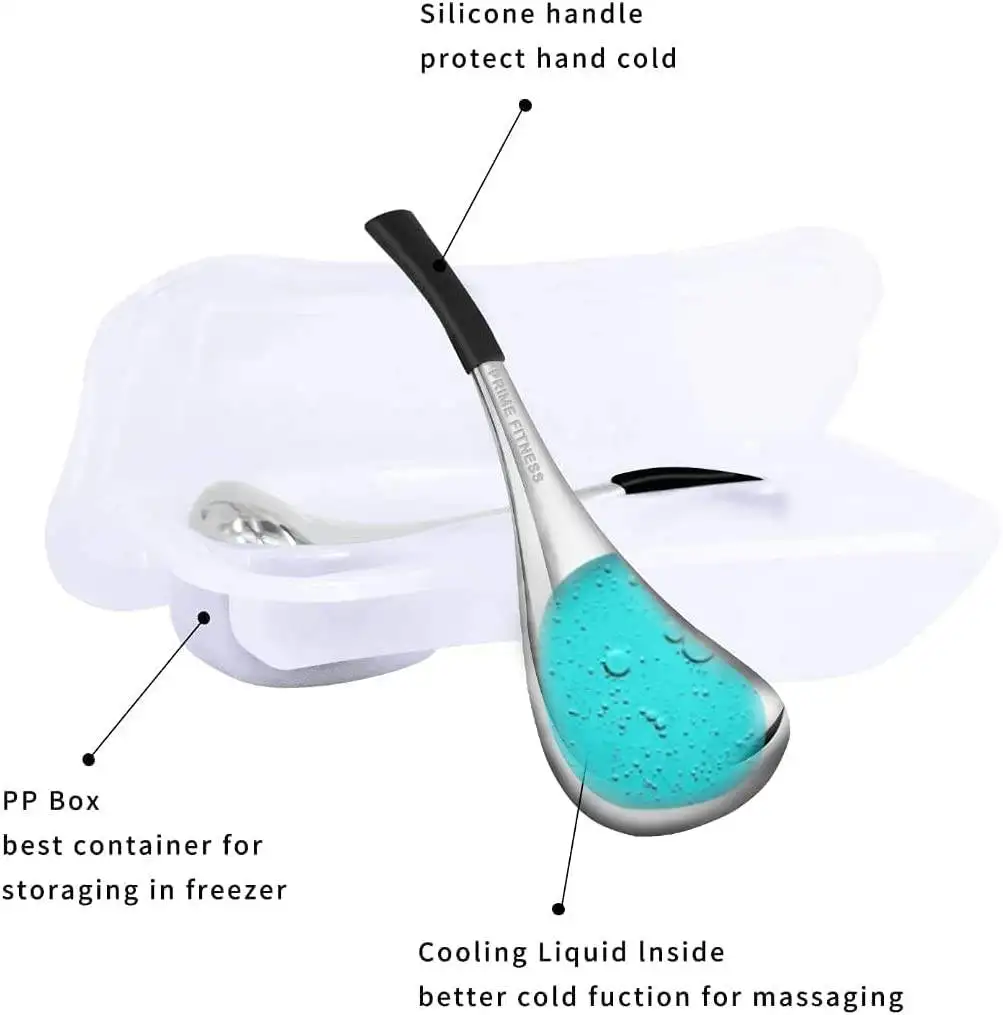 Ice Globes Facial Skin Care Tools for Women Face Eyes, Stainless Steel Face Beauty Cryo Sticks ,Cooling Spa Globes Cold Roller