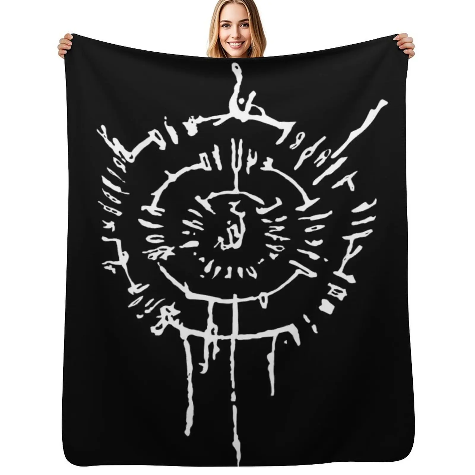 

Astarion Scars White Throw Blanket Thin Kid'S halloween Decorative Sofa Blankets