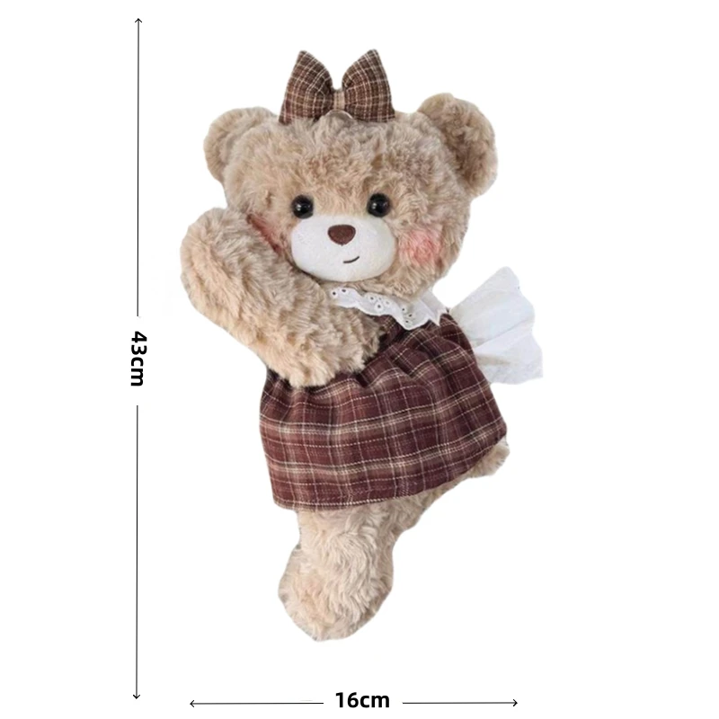 Original Title: Cute Cartoon Car Tissue Box Creative Hanging High-End Decoration Vehicle Interior Pumping Carton Tissue Bag