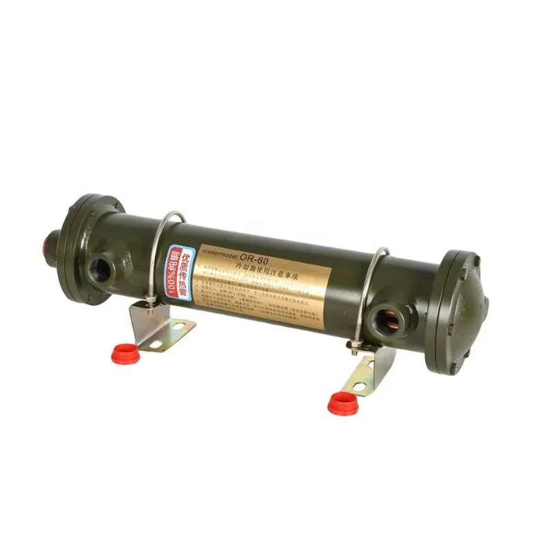30hp diesel Engine Water Cooled Copper Custom Shell and Finned Tube Hydraulic Heat Exchangers High Pressure Oil Cooler Radiator