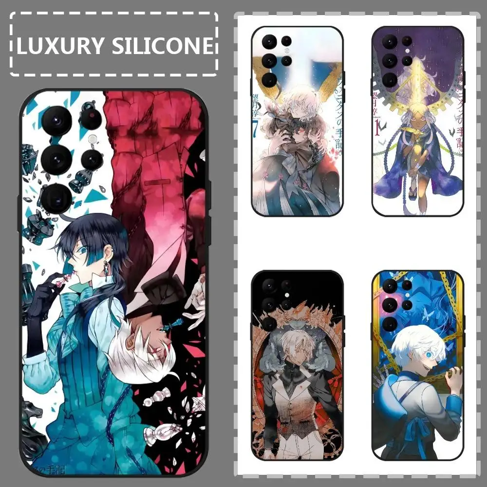 Japanese Animation C-Case Study Of Vanitas Case For Samsung Galaxy S25 S24 S22 S23 Ultra S21 S20 Plus 5G Frosted Non-Slip Soft