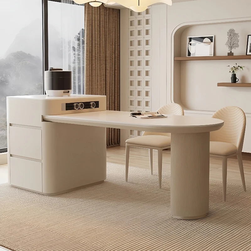 

Luxury Extending Dining Table Dressing Study Nordic Restaurant Dining Table Conference Reception Mesas De Jantar Home Furniture