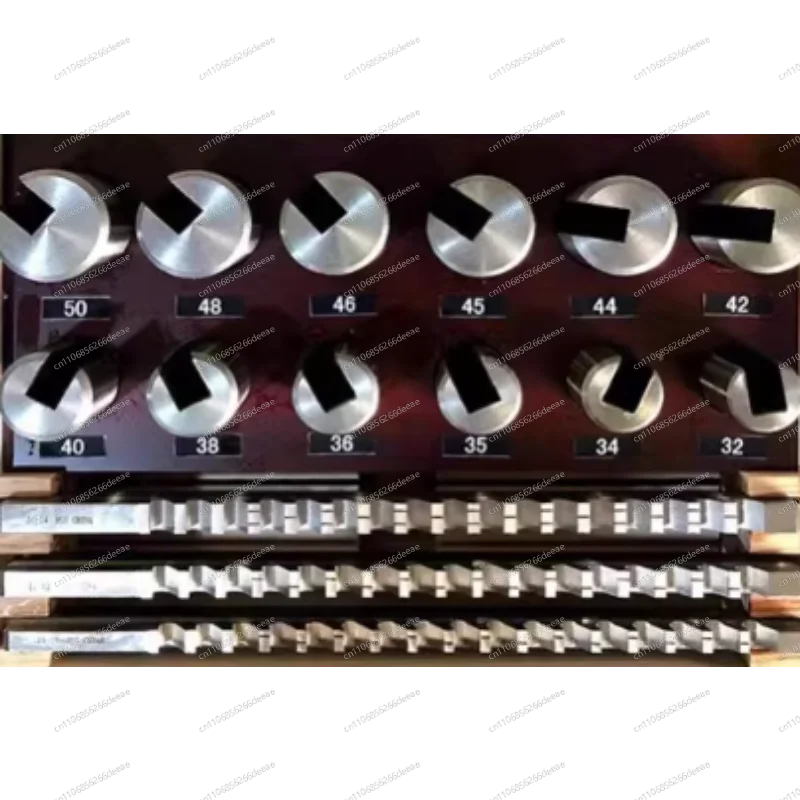 22pcs HSS Keyway Broach Set | Metric Precision Cutting Tool For CNC Machine