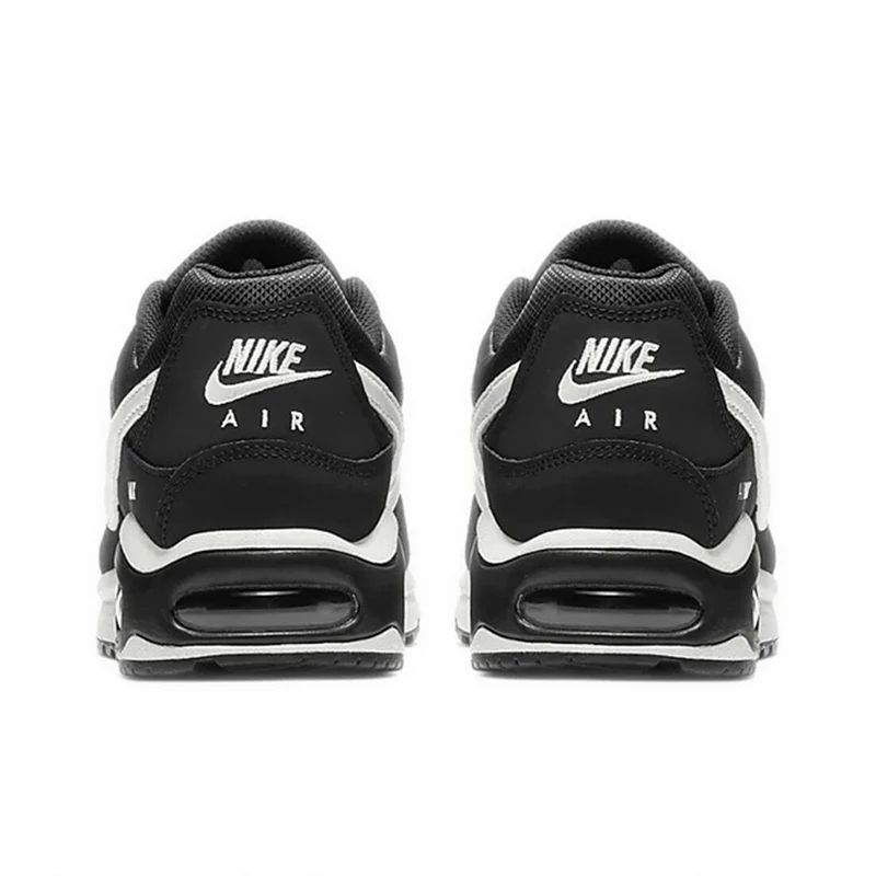 Original Nike Air Max Command Women\'s Running Shoes Wear Resistant Shock Absorption Breathable Black White Sneakers 397690-021