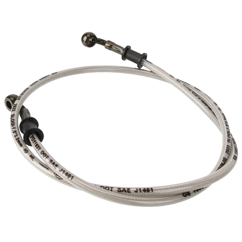 

NEW 110cm Racing-Grade Motorcycle Brake Clutch Oil Hose - Essential Motorbike Brake Hose Cable Accessories for Dirt Pit Bikes