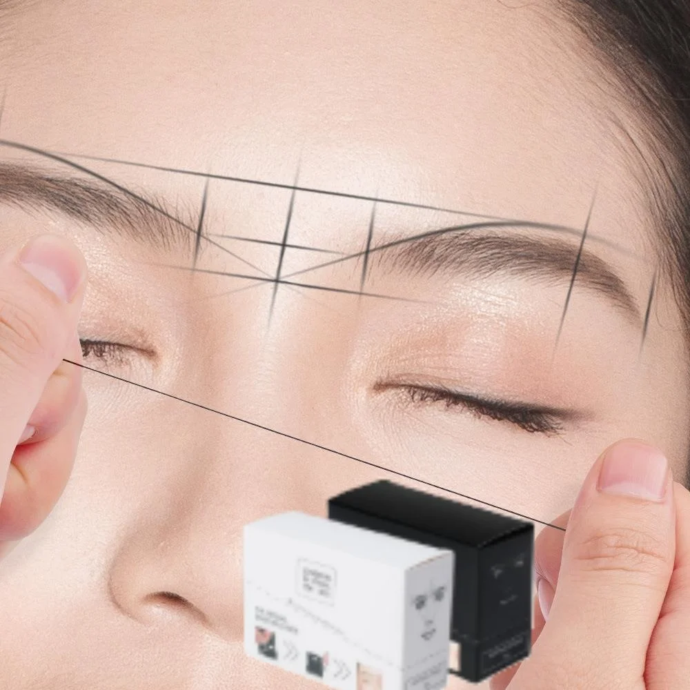 

Ручка для бровей, 10 м, строка для картирования микроbladings, предварительно нанесенные чернила, маркер для бровей, нить для татуировки бровей, инструмент для точки линии, карандаш для бровей, маркировка