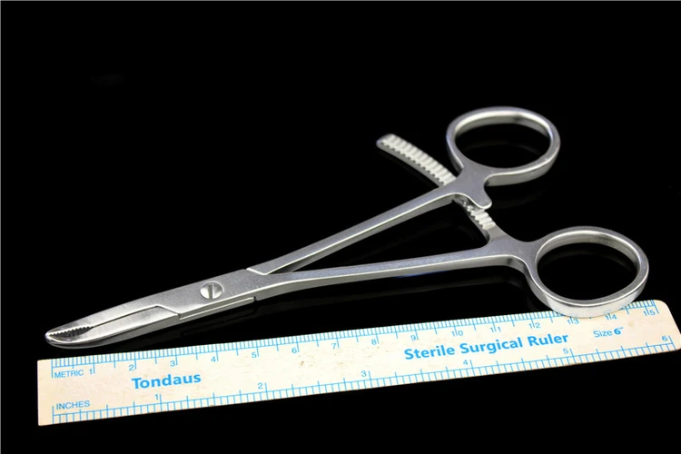 1.5mm small hole mini bone holding forcep bone holding reduction forceps small animal orthopaedic instruments medical bone clamp