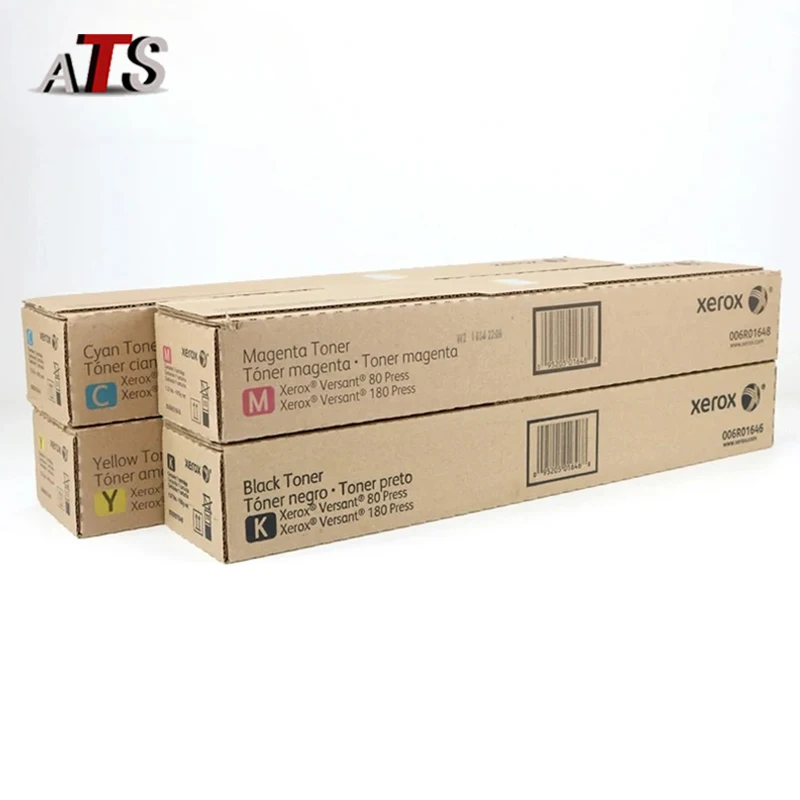 4pcs Genuine Toner Cartridge for Xerox Versant 80 180 280 V80 V180 V280 America Version 006R01646 006R01647 006R01648 006R01649