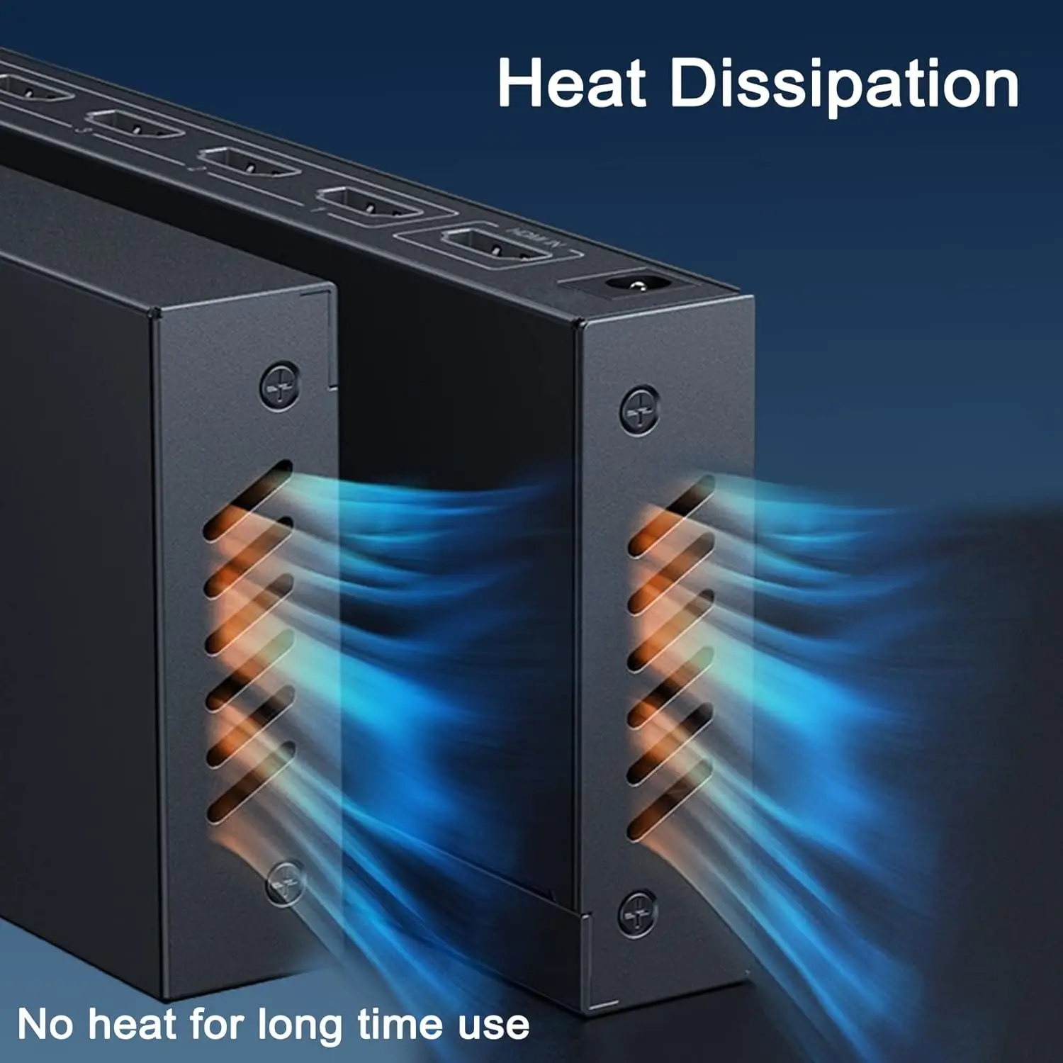 8 منافذ HDMI الفاصل 4K 60 هرتز HDMI 2.0 الفاصل 1 في 8 خارج الترا HD فيديو الموزع نسخة شاشة عرض للكمبيوتر شاشة DVR التلفزيون